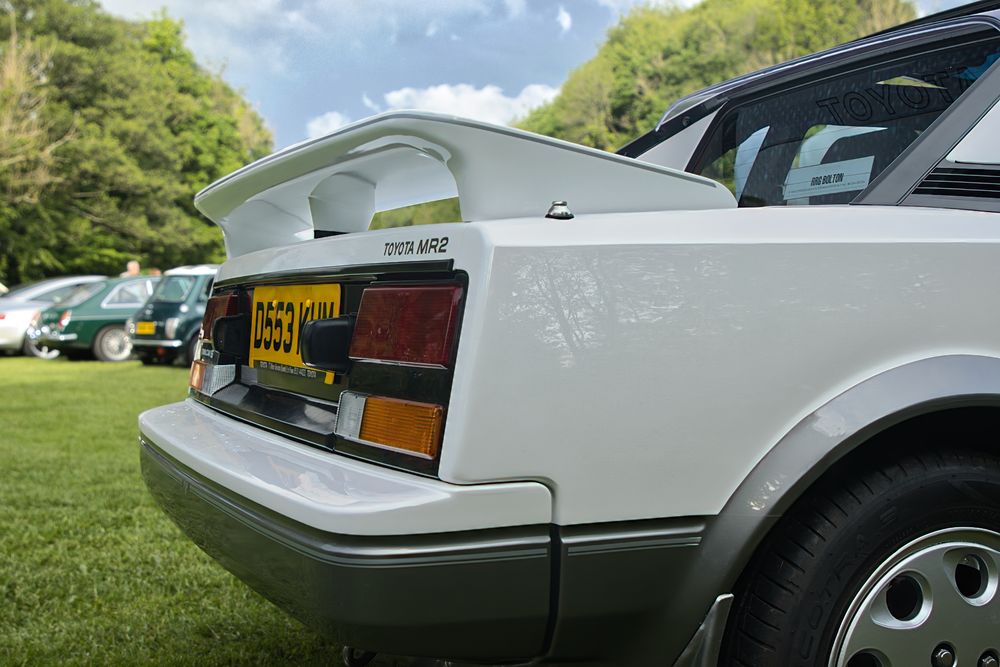 Toyota MR2 Mk1 (AW11) at Wray Car Show, 21 May 2026