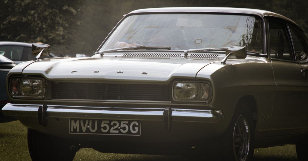Ford Capri Mk1 1600 GT at Wray Car Show, 21 May 2026
